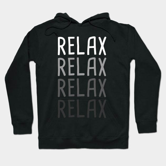 Relax | Chiropractor Chiropractic Graphic Hoodie by MeatMan